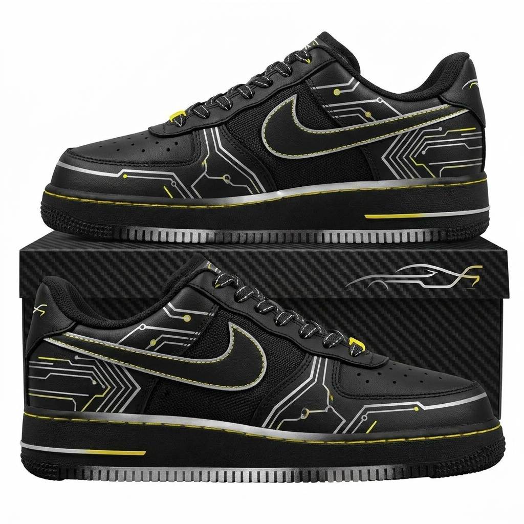 Circuit Pulse Night Design Shoes F1