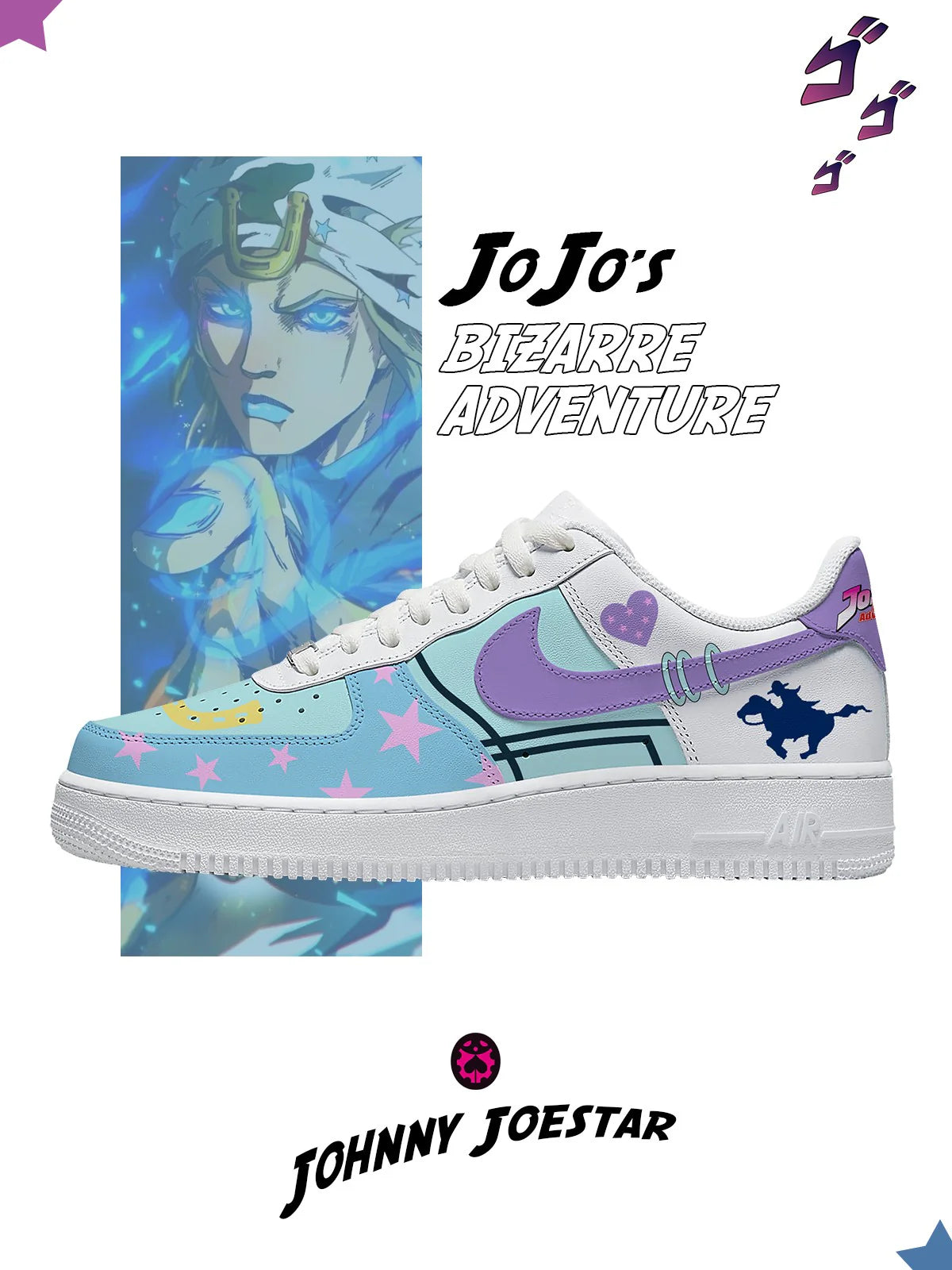 Johnny Joestar Design Shoes F1
