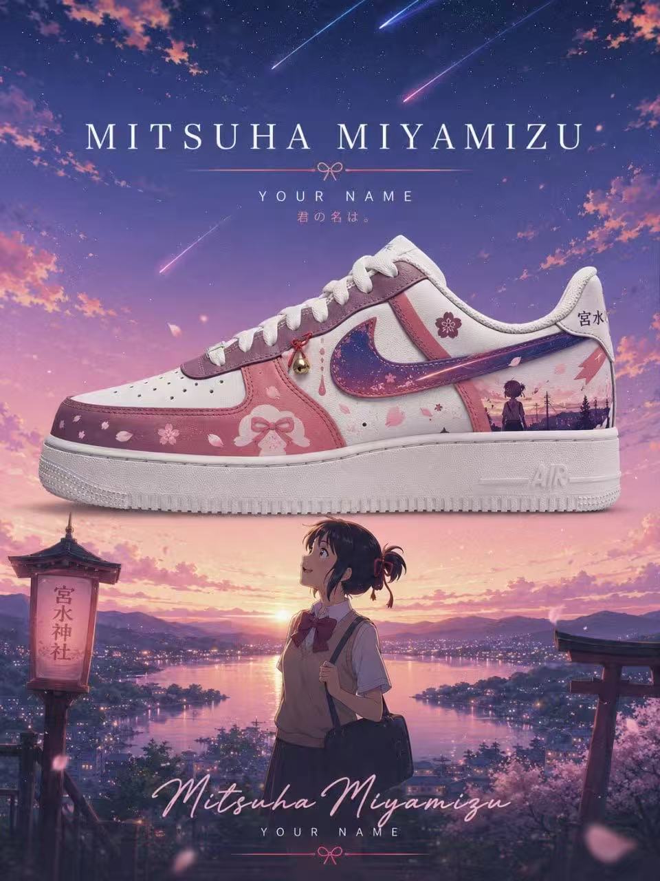 Mitsuha Miyamizu V.3 Design Shoes F1