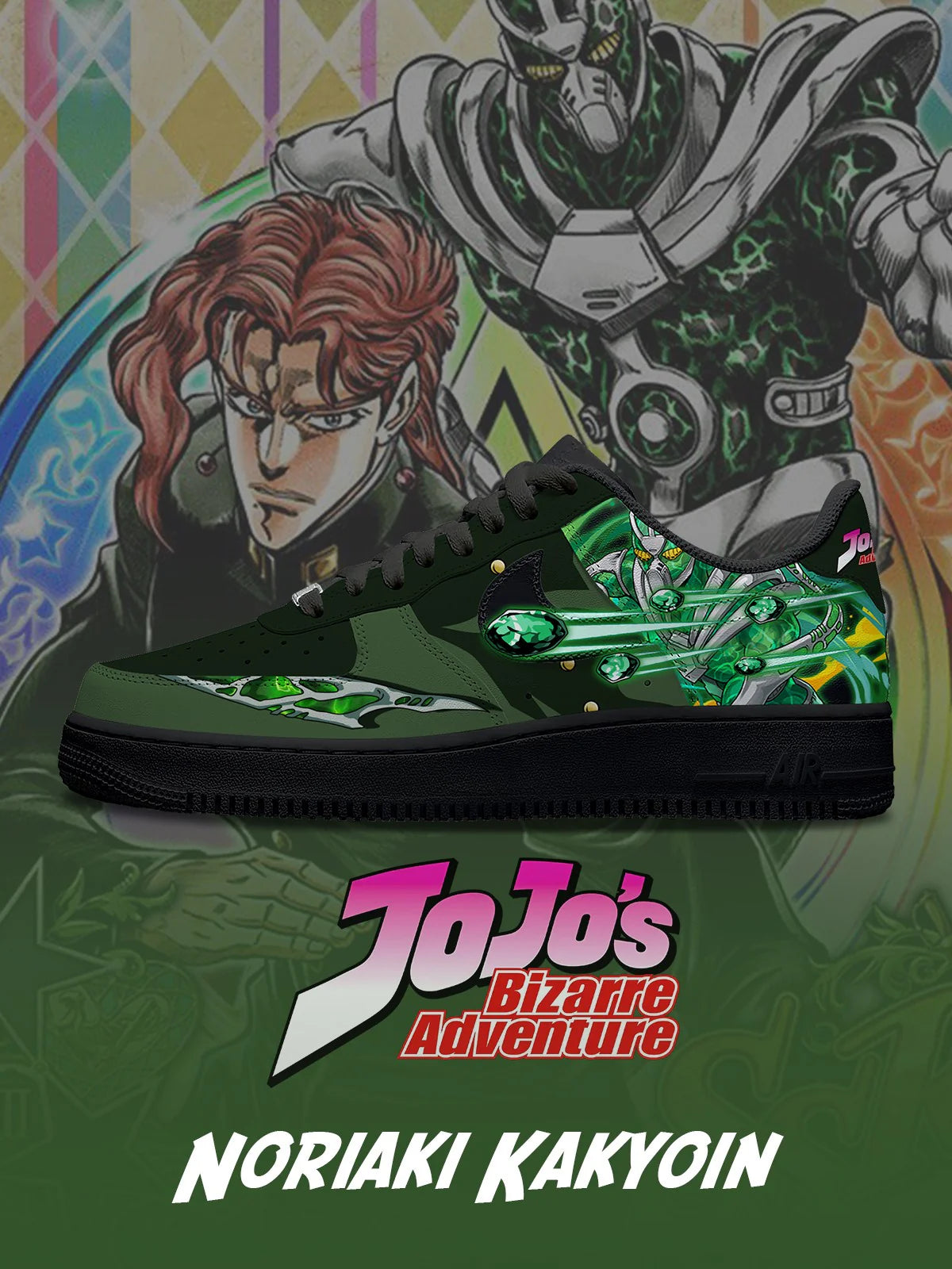 Noriaki Kakyoin JJL Design Shoes F1