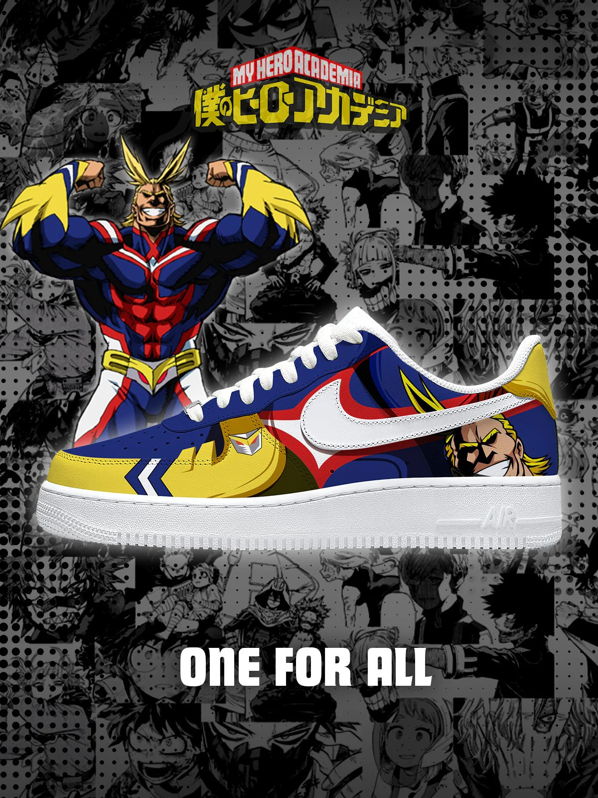 One For All limited edition Design Shoes F1