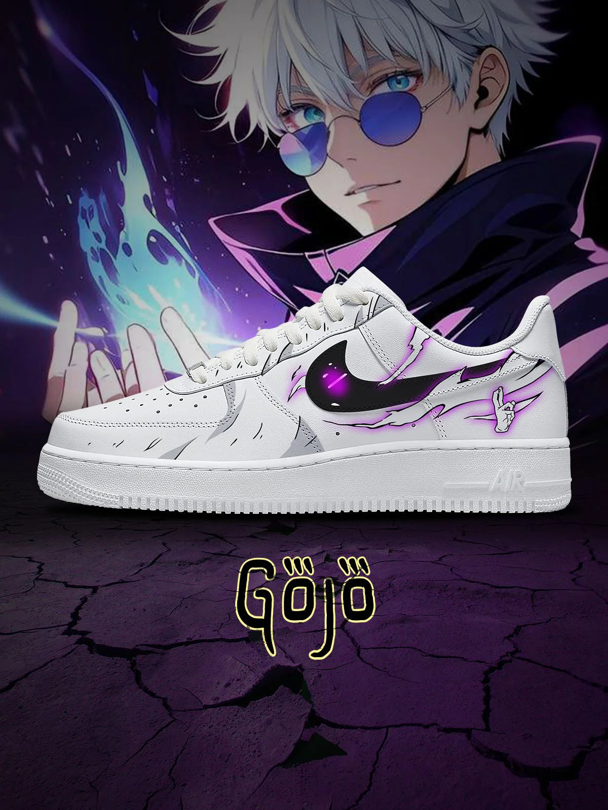 Gojo limited edition Design Shoes F1