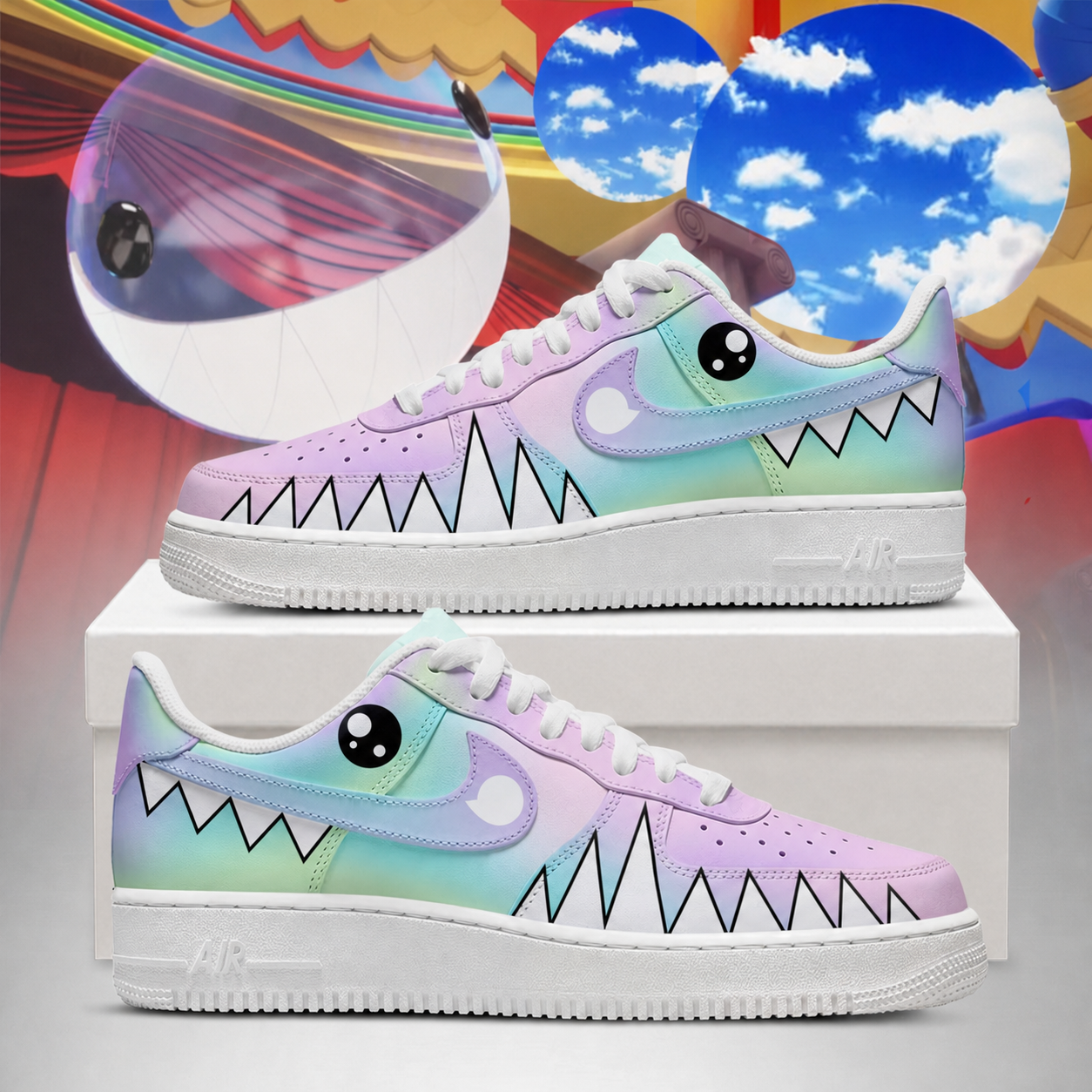 Bubble Design Shoes F1