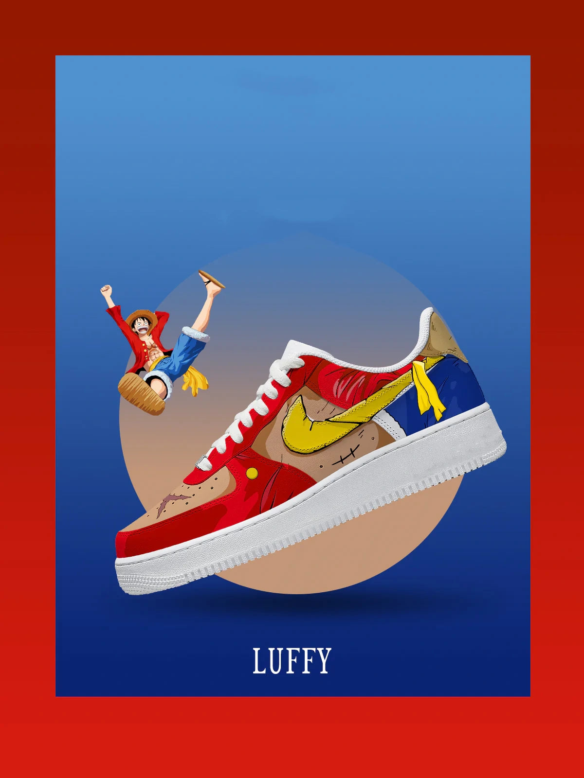 Luffy Design Shoes F1