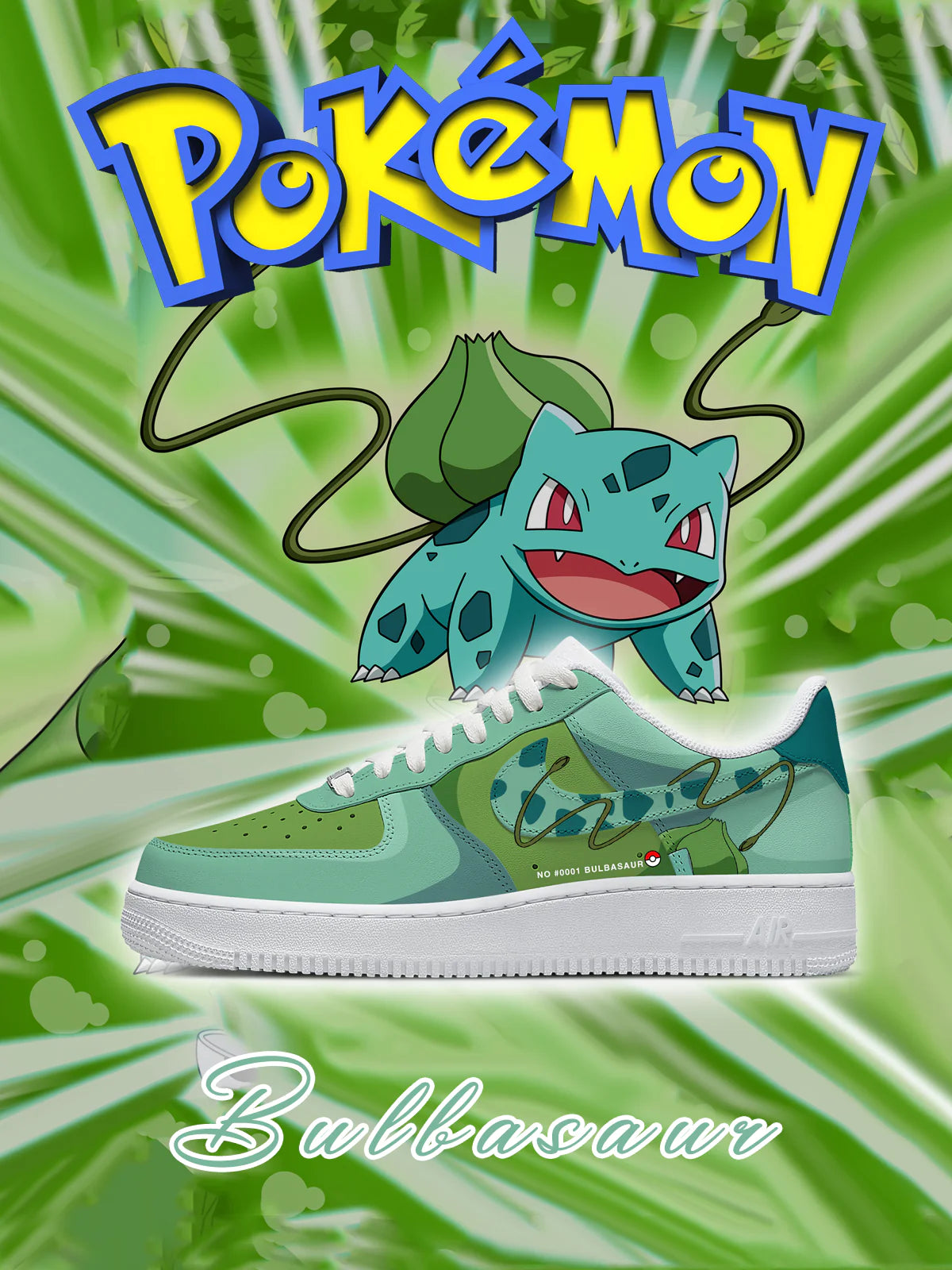 Bulbasaur limited edition Design Shoes F1
