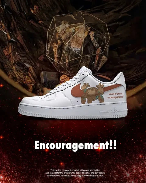 Encouragement Design Shoes F1