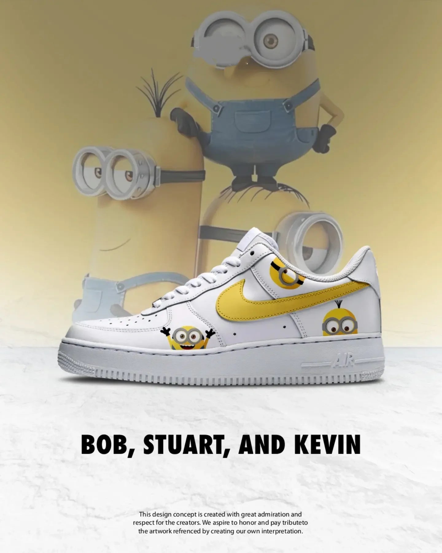 Minions Design Shoes F1