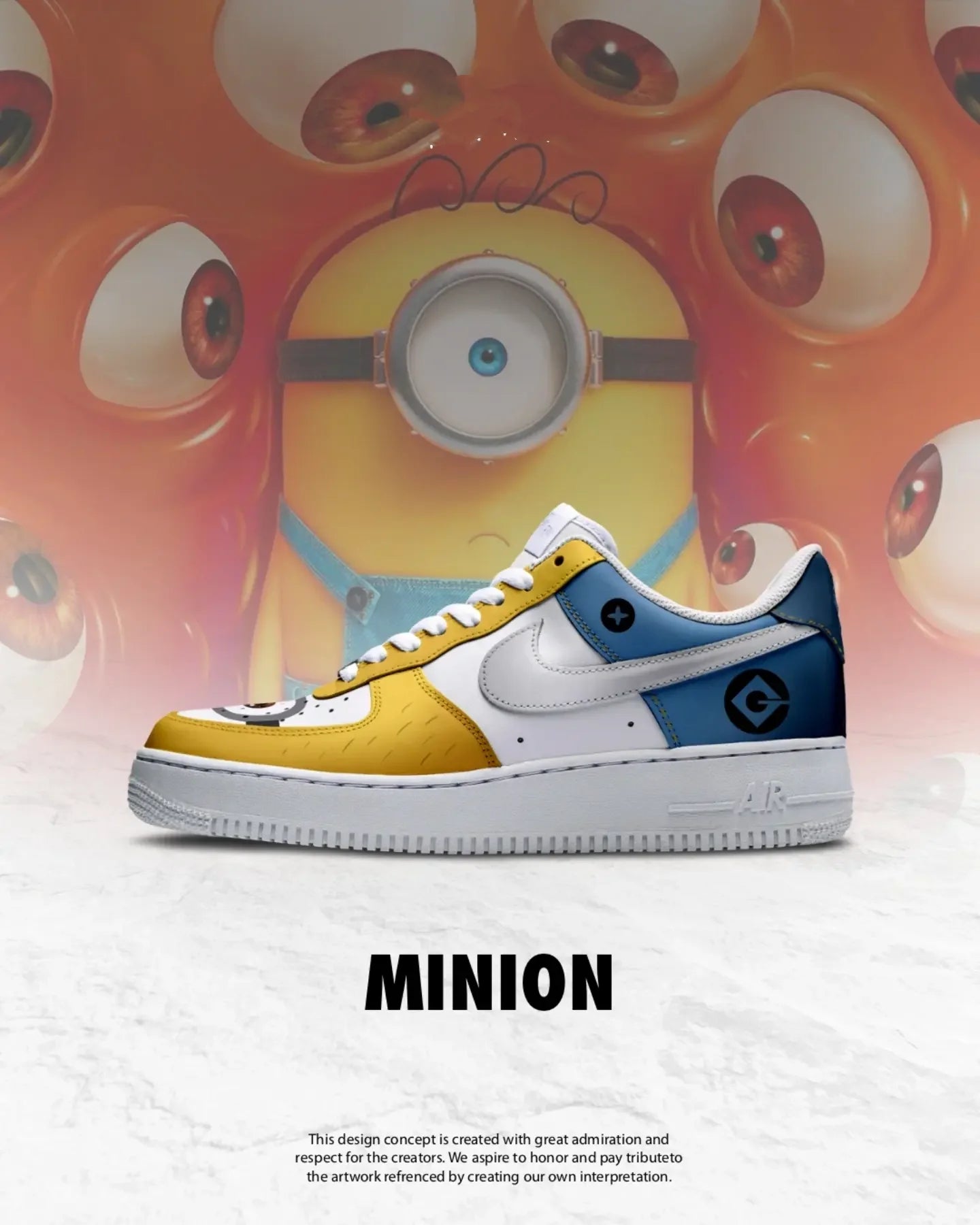 Minion Design Shoes F1