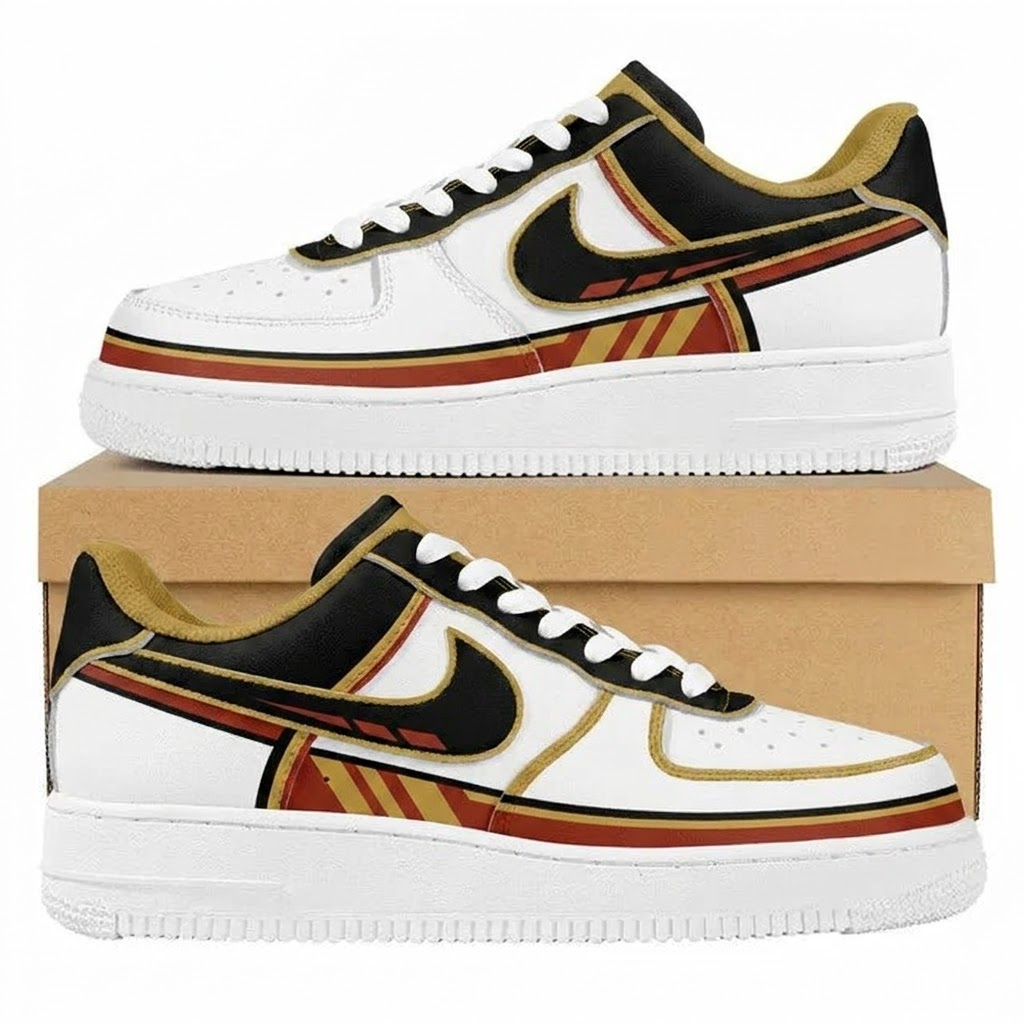 Brickline Gold Rush Design Shoes F1