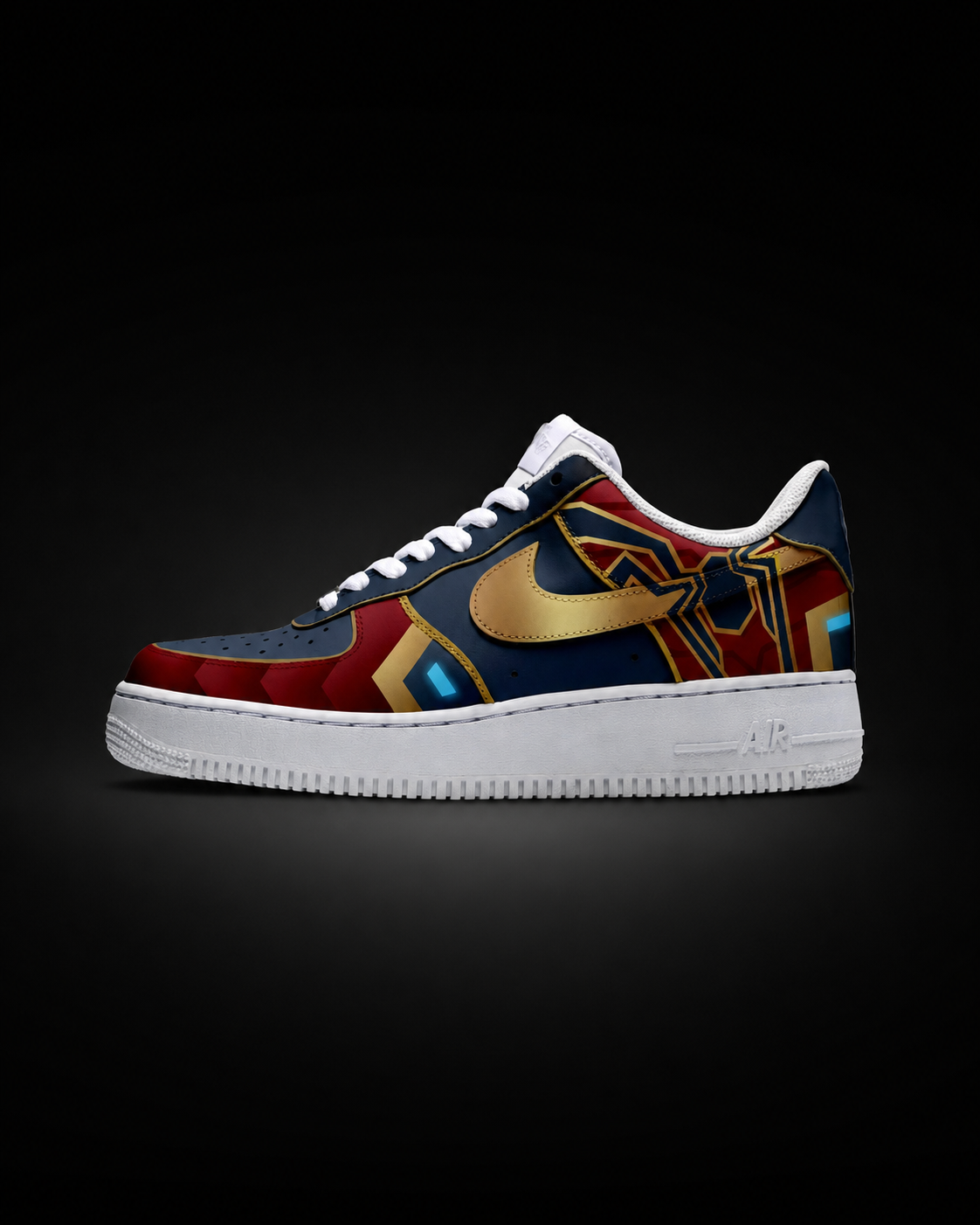 Iron Spider Suit Design Shoes F1