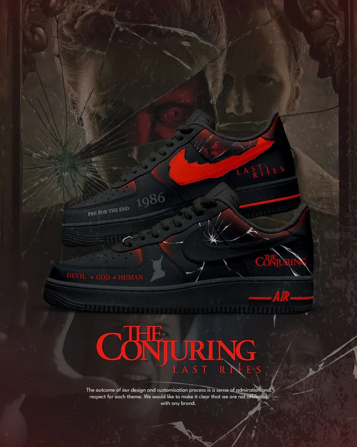 Conjuring limited edition Design Shoes F1