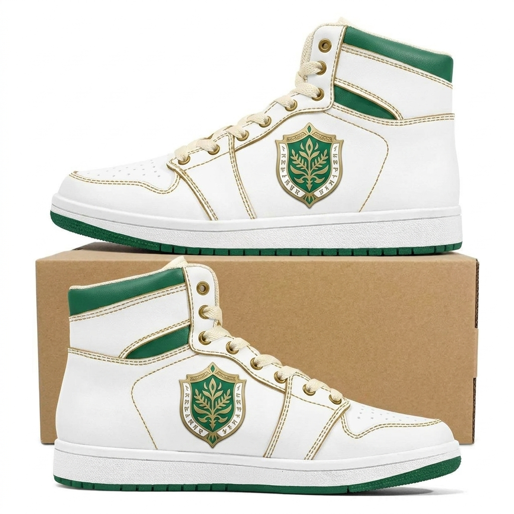 Fern Guard Crest Design Shoes J1