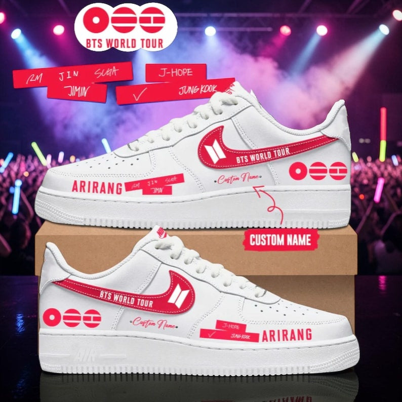 Arirang World Tour Design Shoes F1