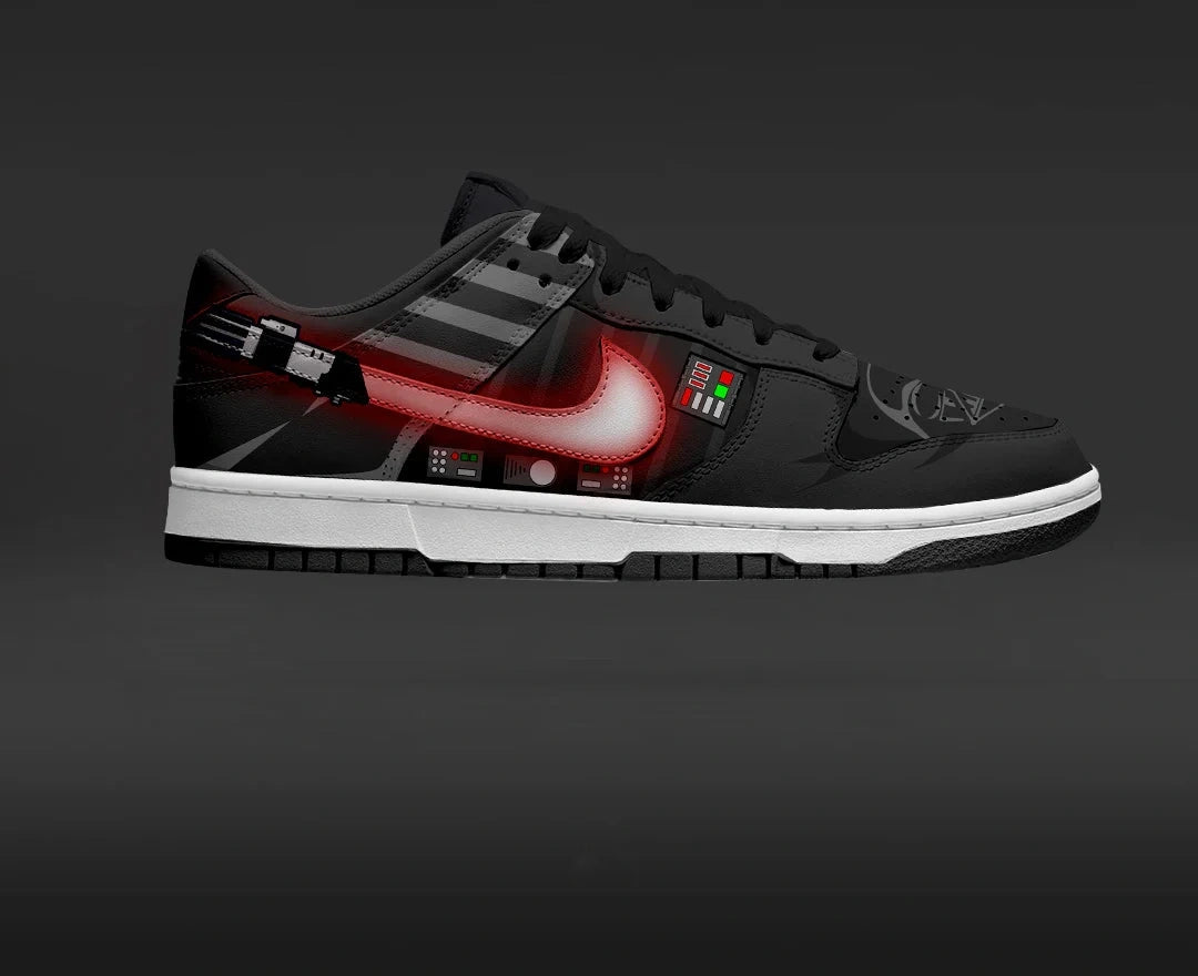 Darth Vader Design Shoes J1 Low Top