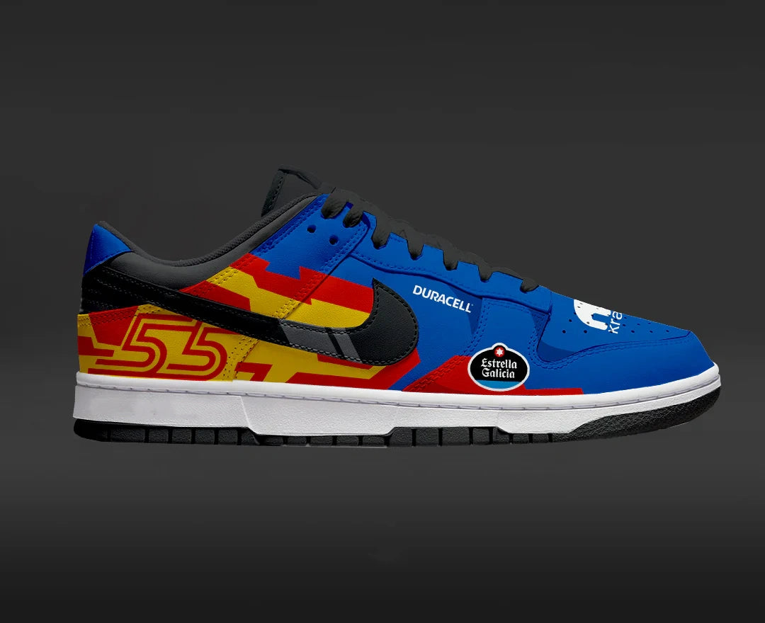 Carlos Sainz Helmet F1 Design Shoes J1 Low Top