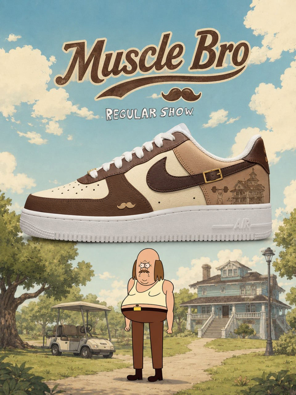 Muscle Bro V.1 Design Shoes F1
