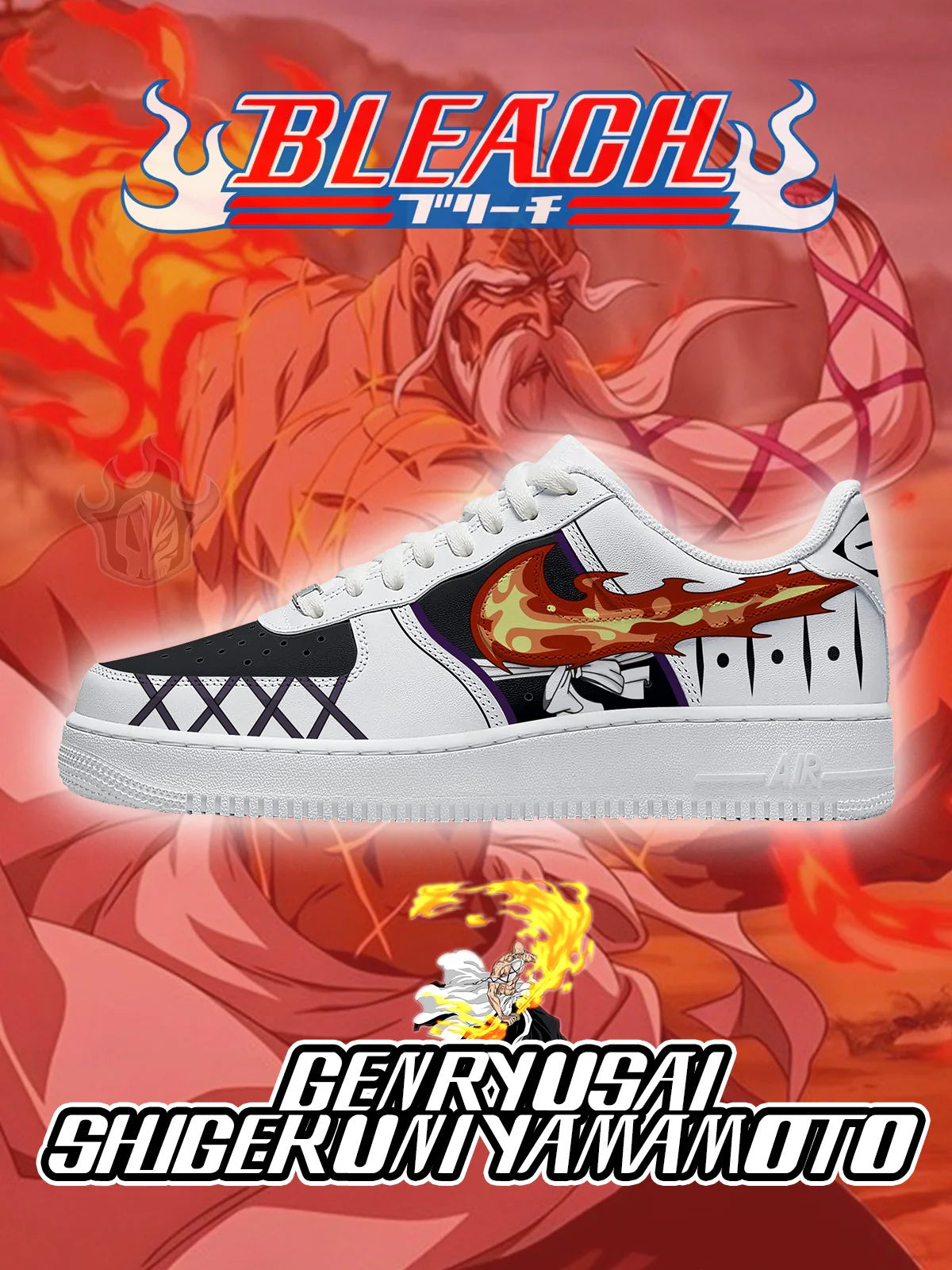 Genryusai Shigekuni Yamamoto  limited edition Design Shoes F1