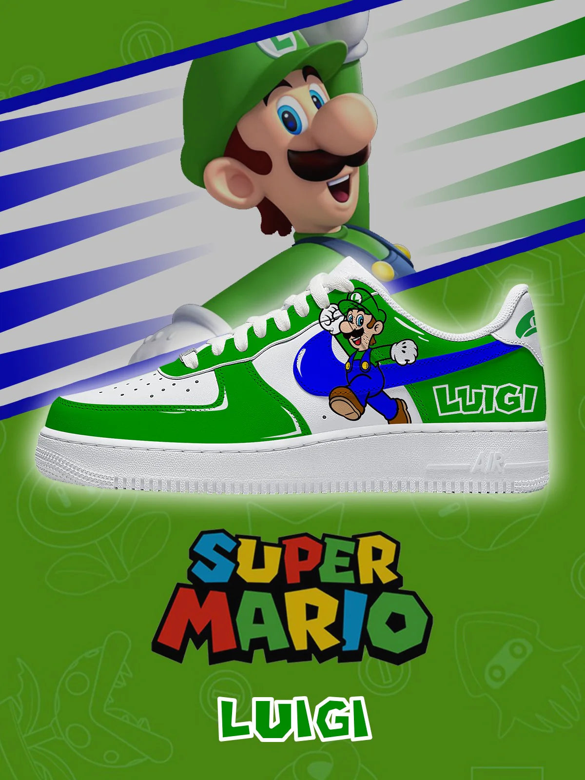 Luigi limited edition Design Shoes F1