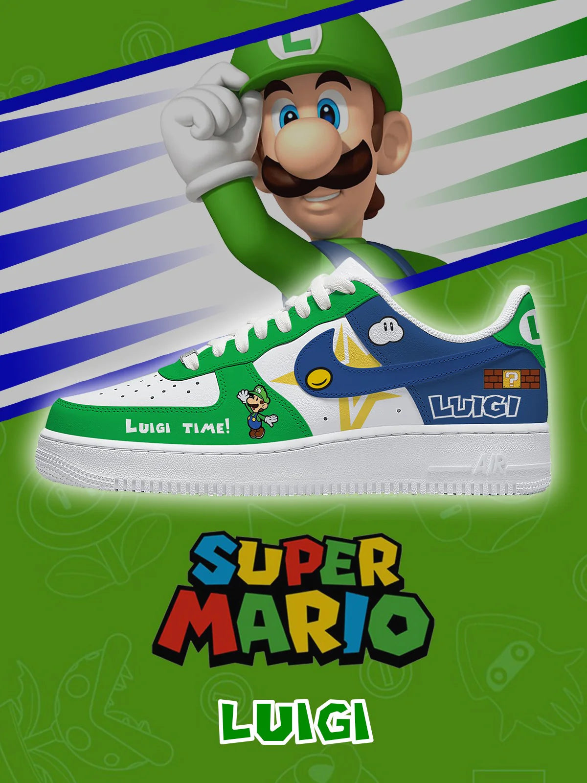 Luigi limited edition Design Shoes F1