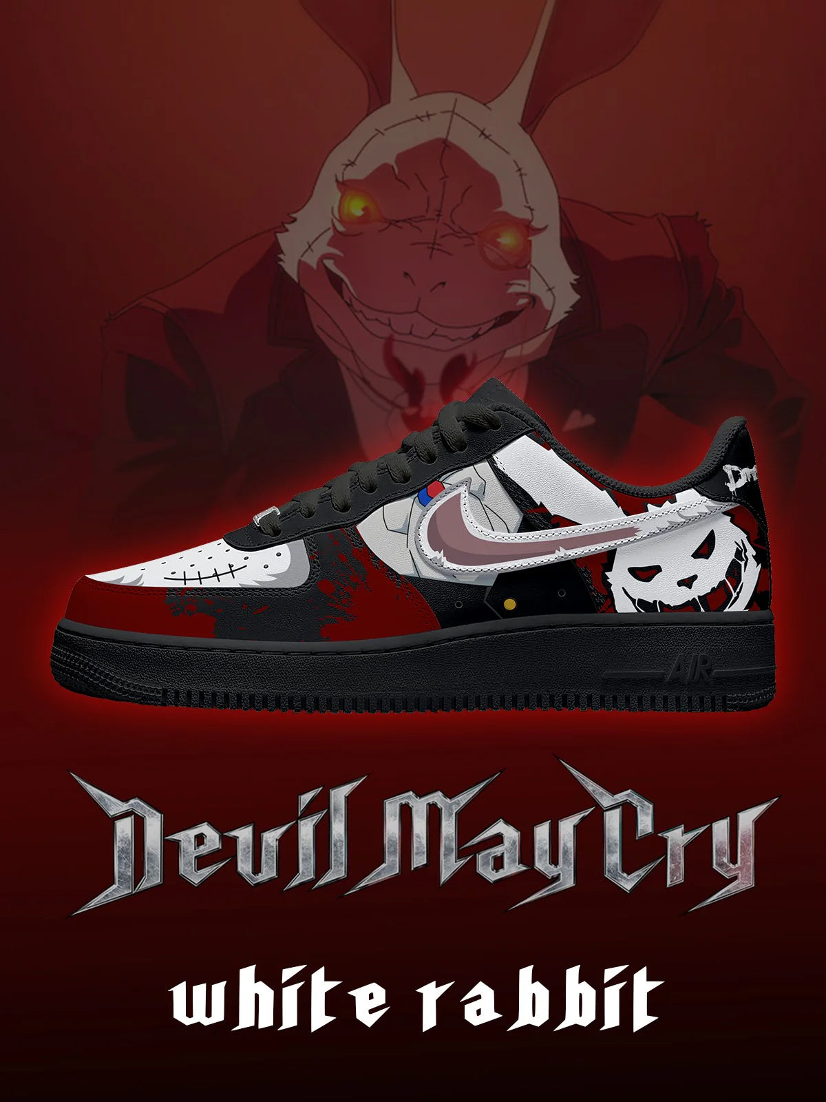 White Rabbit Design Shoes F1