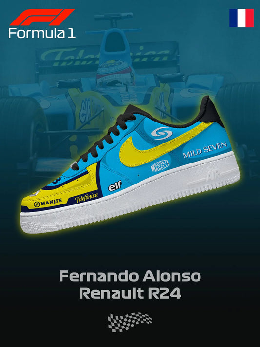 Customize Renault R24 Design Shoes F1