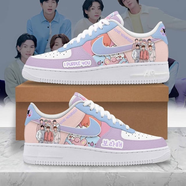 I Purple You limited edition Design Shoes F1