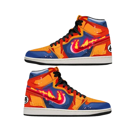 Super Saiyan God Design Shoes J1