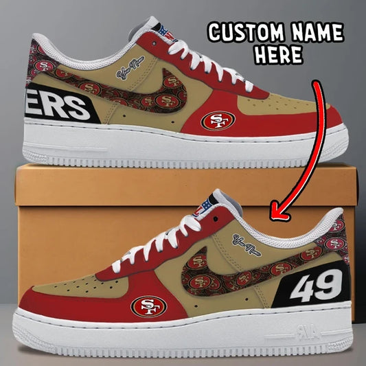 San Francisco 49ers limited edition Design Shoes F1
