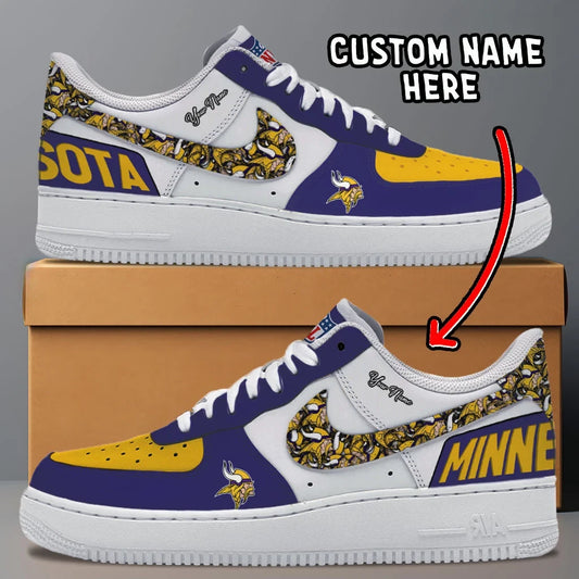 Minnesota Vikings limited edition Design Shoes F1