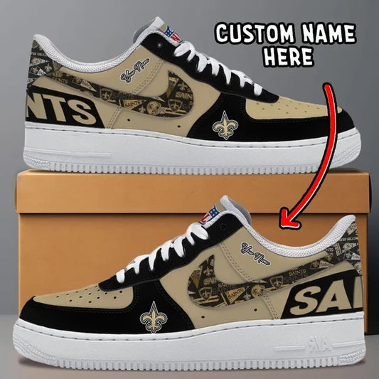 New Orleans Saints limited edition Design Shoes F1