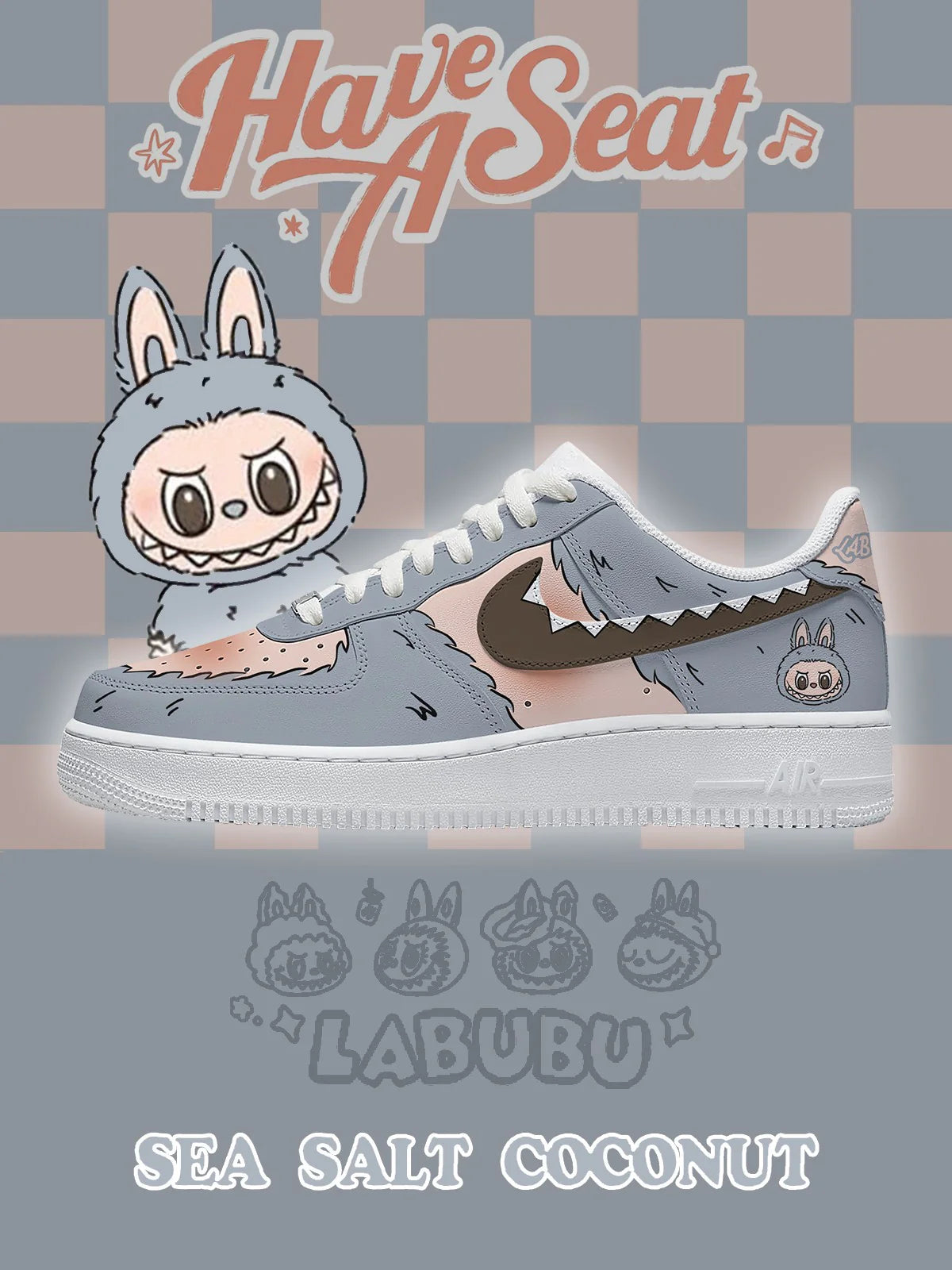 Sea Salt Coconut Design Shoes F1