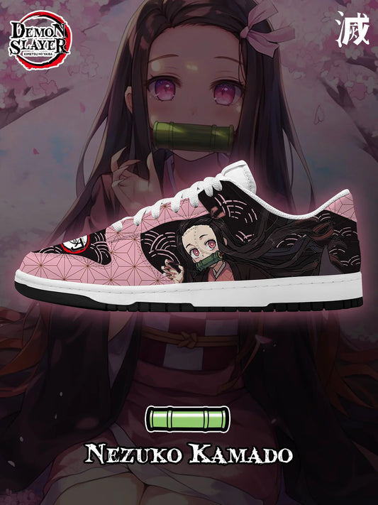 Nezuko Kamado Design Shoes J1 Low Top