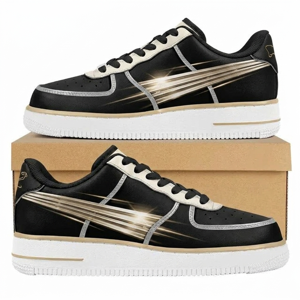 Guardrail Champagne Flash Design Shoes J1