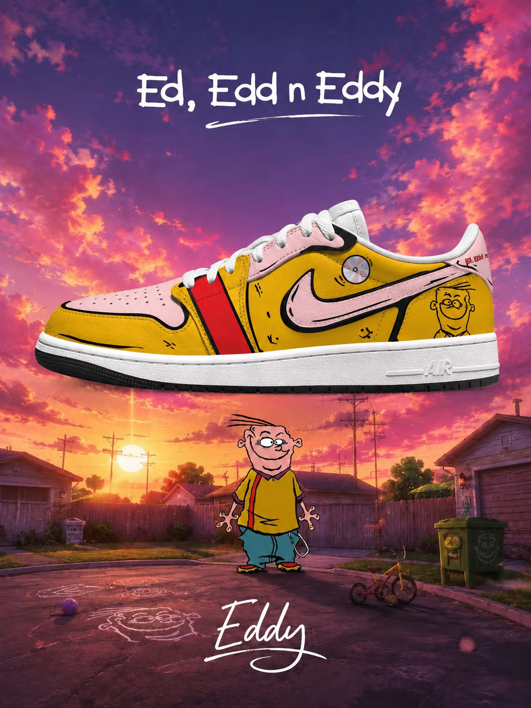 Eddy V.1 Design Shoes J1 Low Top