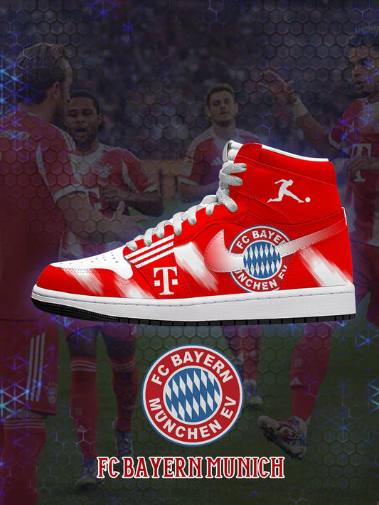 Bayern (Adult and kids size available) Limited Edition Design Shoes J1