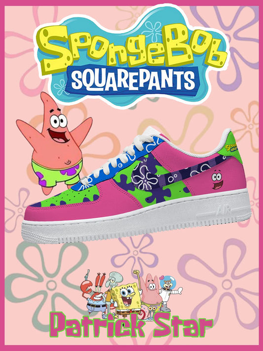 Patrick Star limited edition Design Shoes F1