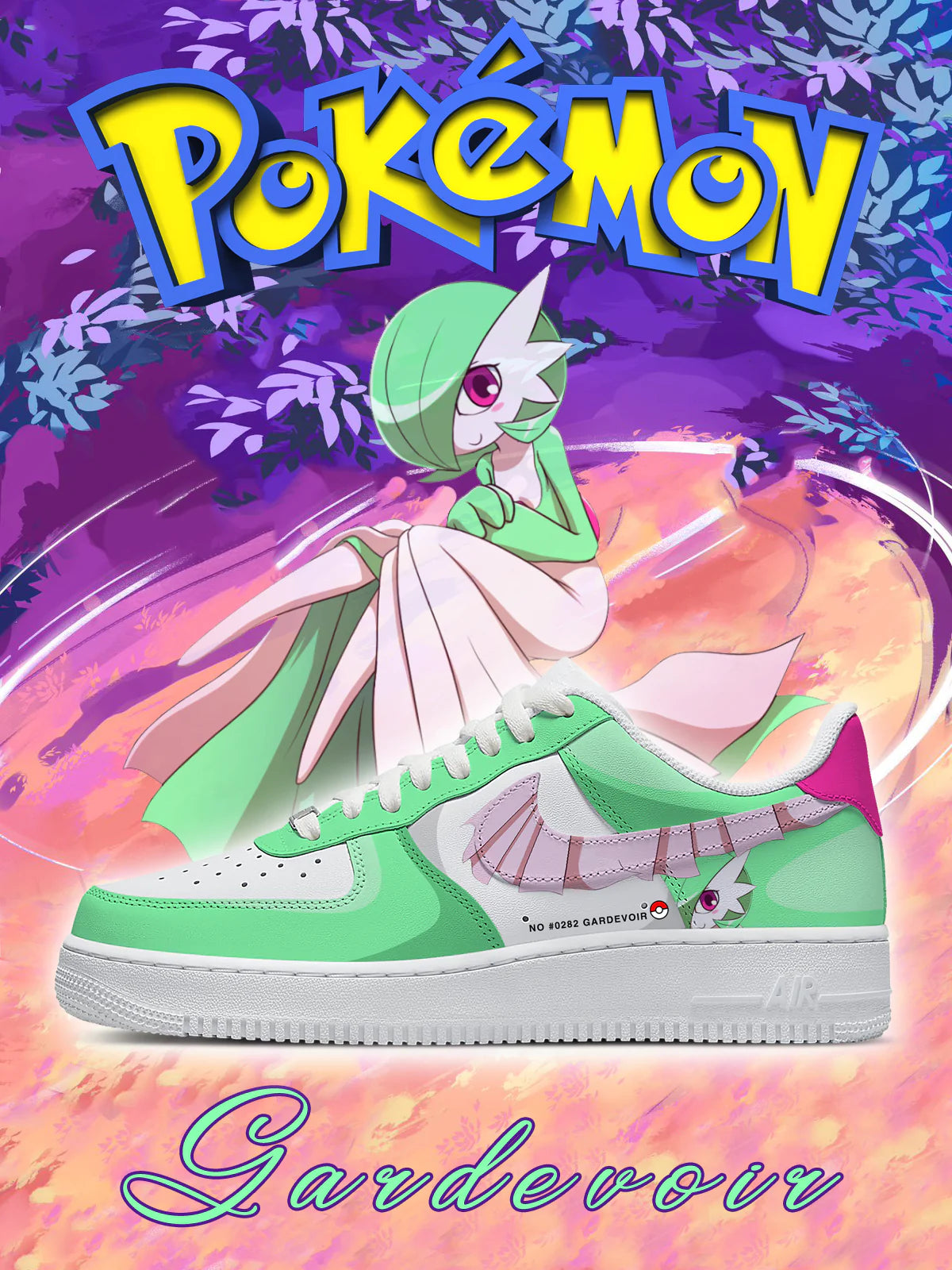 Gardevoir limited edition Design Shoes F1