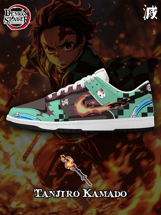 Tanjiro Kamado Design Shoes J1 Low Top