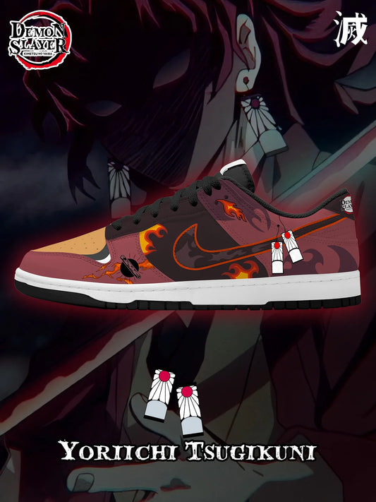 Yoriichi Tsugikuni Design Shoes J1 Low Top