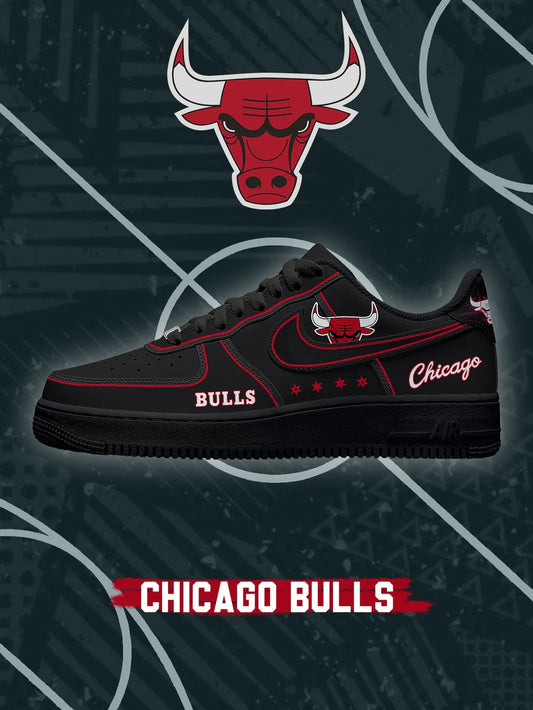 Chicago Basketball limited edition Design Shoes F1