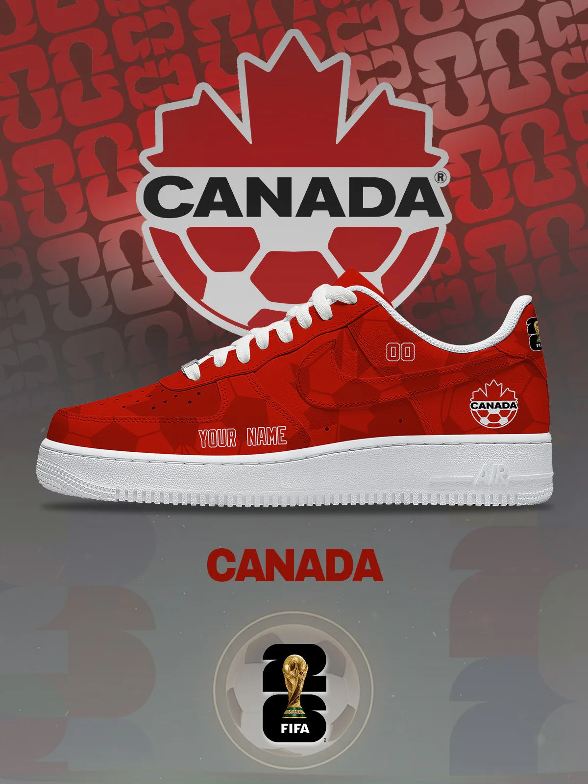 World Cup 2026 Canada Design Shoes F1