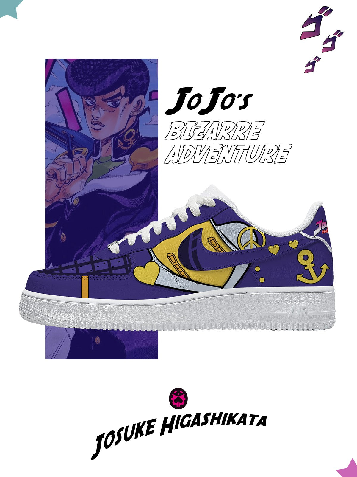 Josuke Higashikata V.2 Design Shoes F1