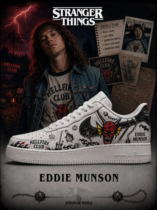 Eddie Munson Design Shoes F1