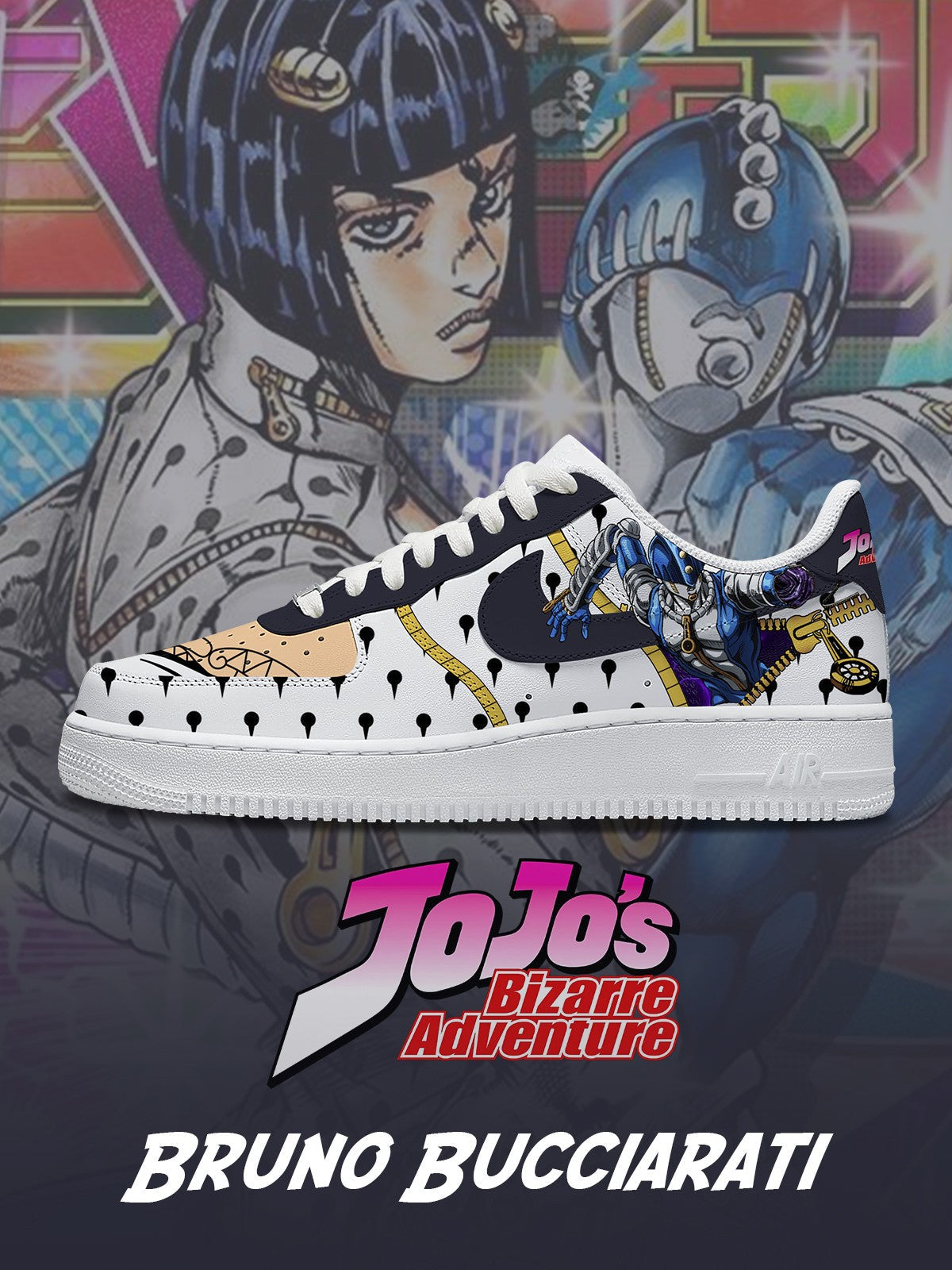 Bruno Bucciarati V.2 Design Shoes F1