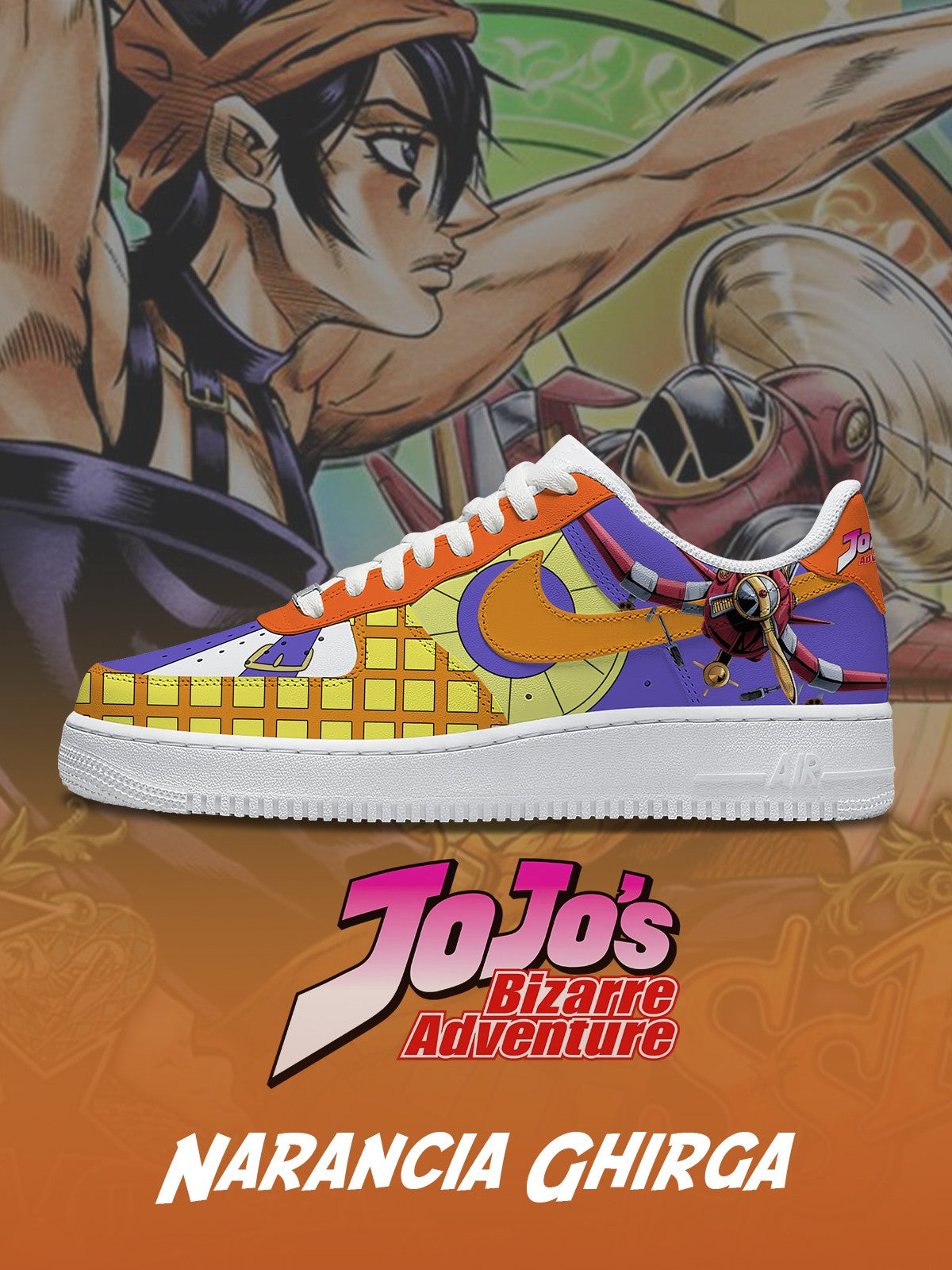 Narancia Ghirga V.2 Design Shoes F1