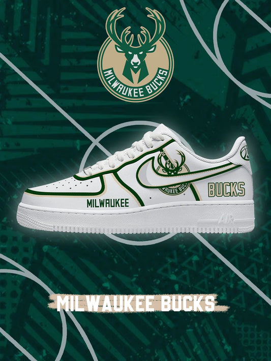 Milwaukee Basketball limited edition Design Shoes F1