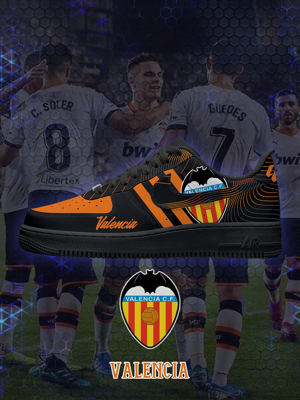 Valencia limited edition Design Shoes F1