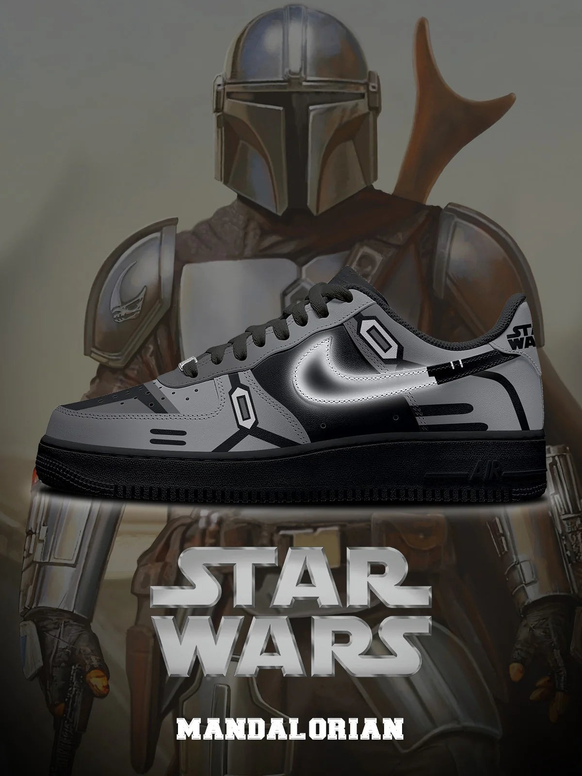 Mandalorian Design Shoes F1