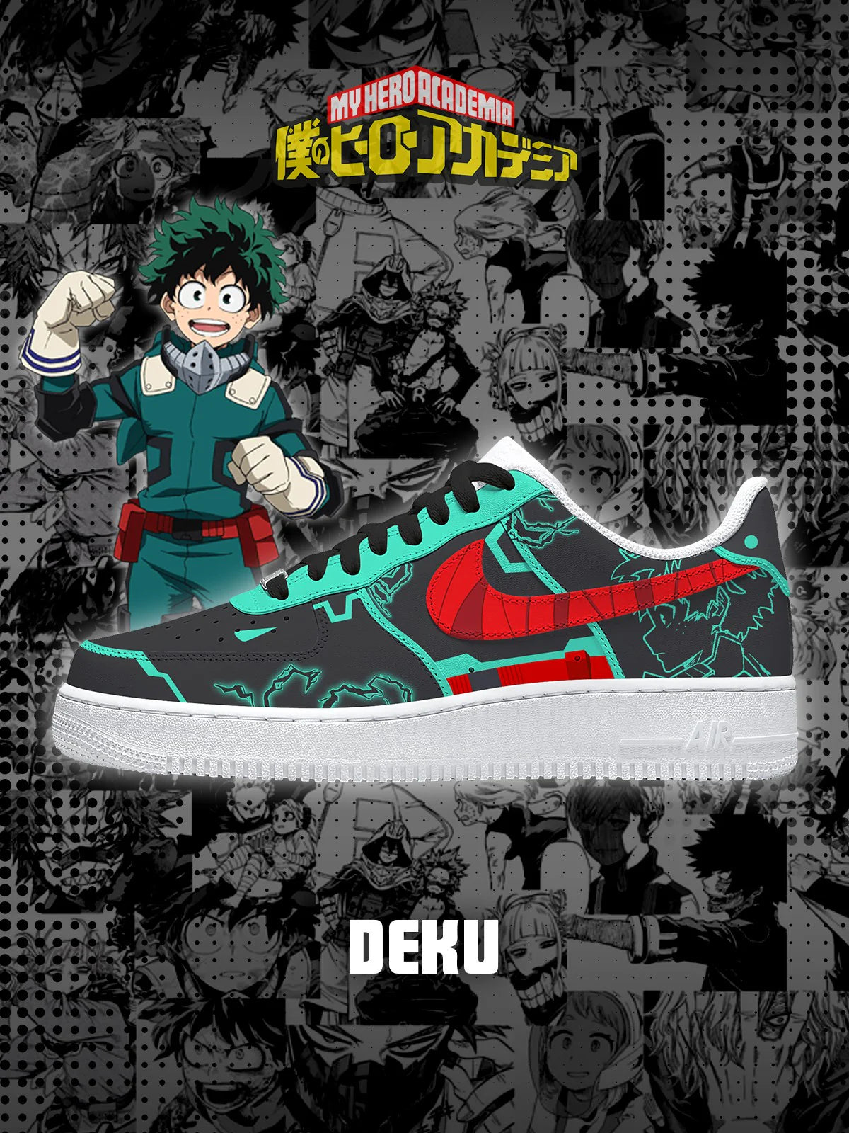 Deku limited edition Design Shoes F1