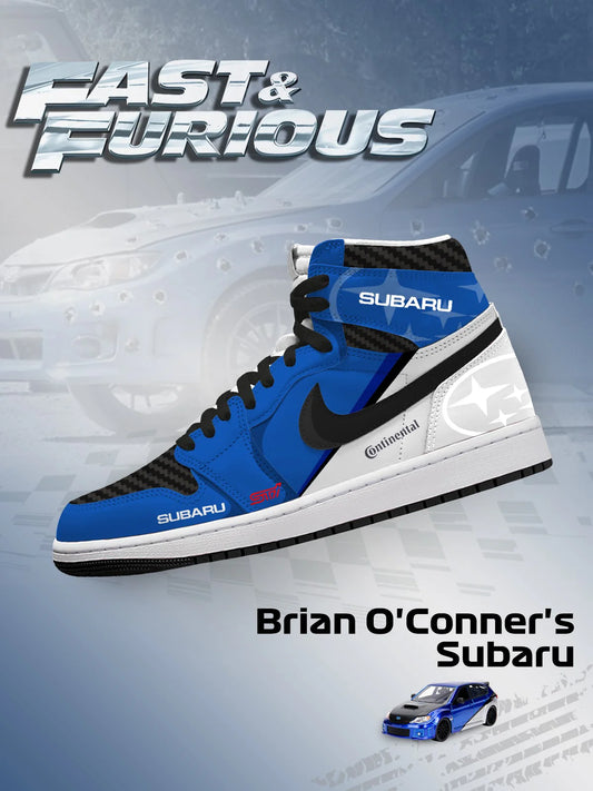 Brian O'Conner's Impreza WRX STI  Design Shoes J1